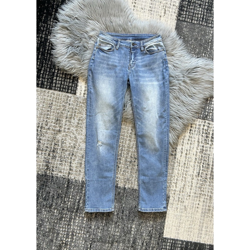 Matilda‎ Jane Women's Stretch Straight Leg Jeans Light Wash Size 4